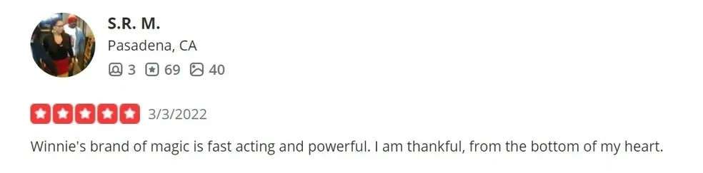 Mindful Healing Heart testimonial screenshot
