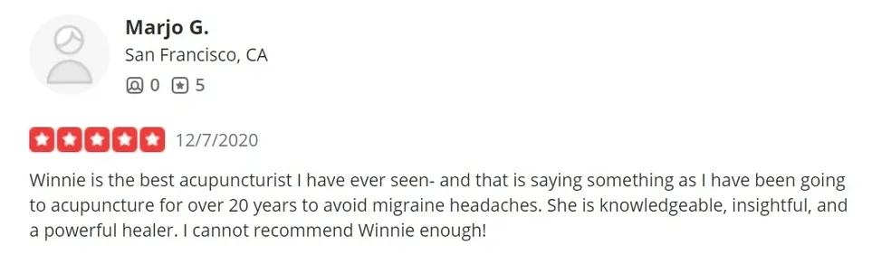 Mindful Healing Heart testimonial screenshot