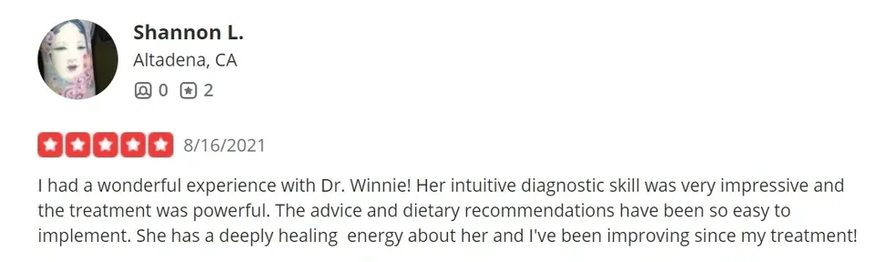 Mindful Healing Heart testimonial screenshot