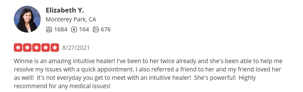 Mindful Healing Heart testimonial screenshot